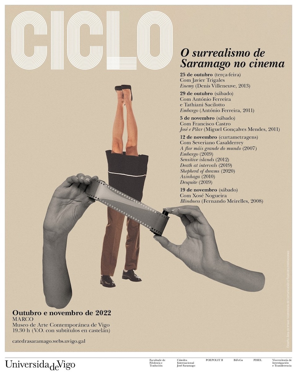 Film cycle: Saramago's surrealism in cinema 2022 Film cycle: Saramago's surrealism in cinema 2022